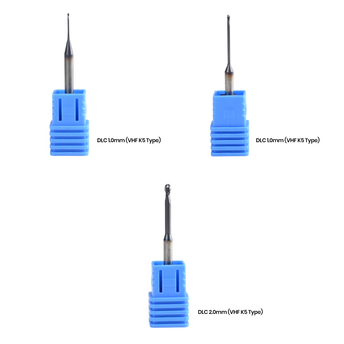 Labodent Zirconia Milling Burs DLC (VHF K5 Type)