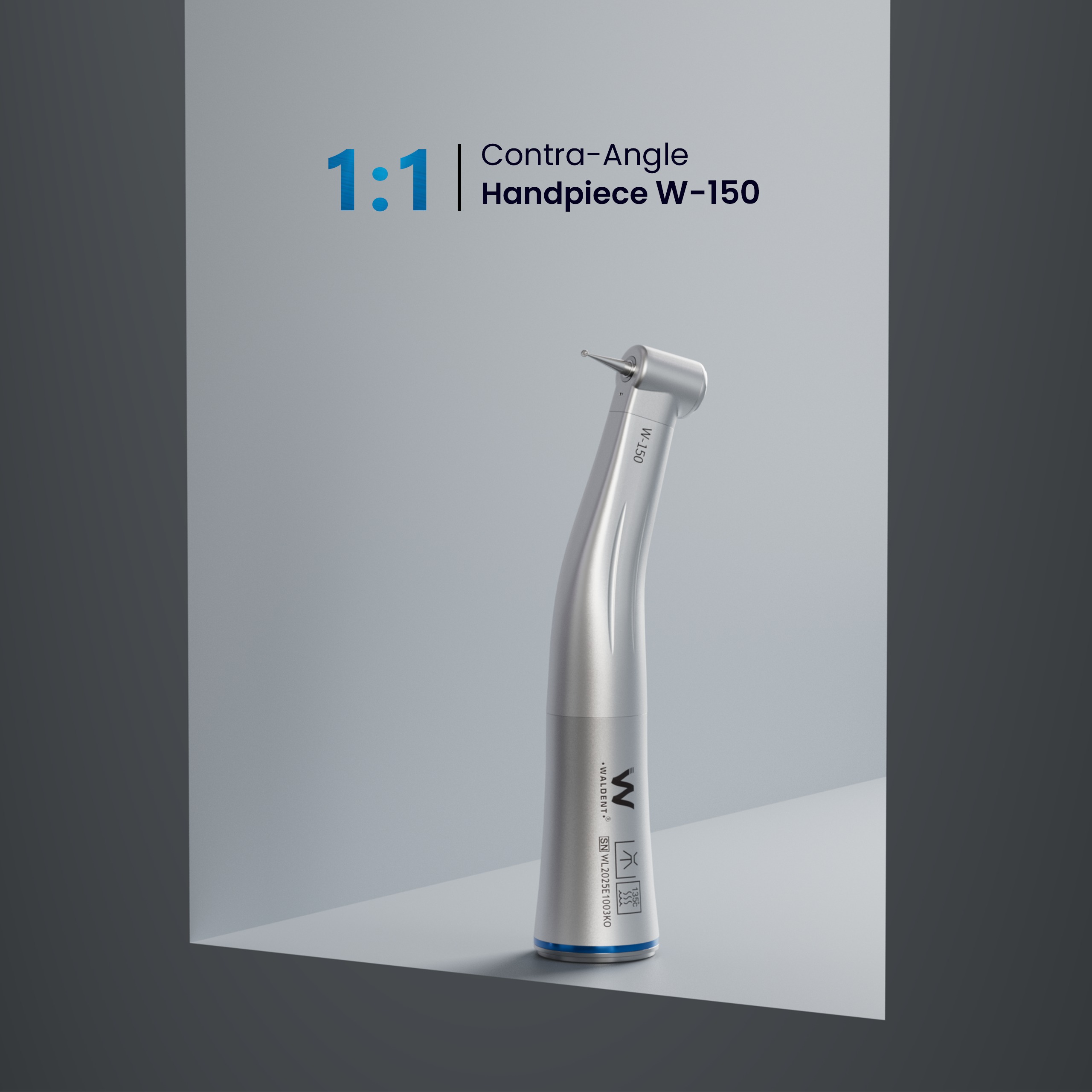 Waldent 1:1 Contra Angle Handpiece (W-150)