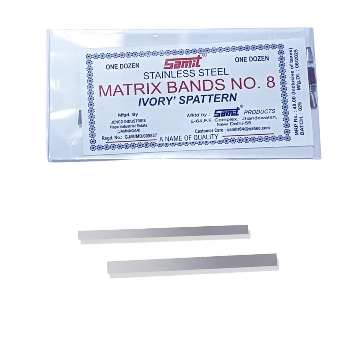 Samit Matrix Bands No.8 - Straight
