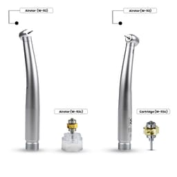 Waldent Eco Plus Airotor Handpiece And Cartridges