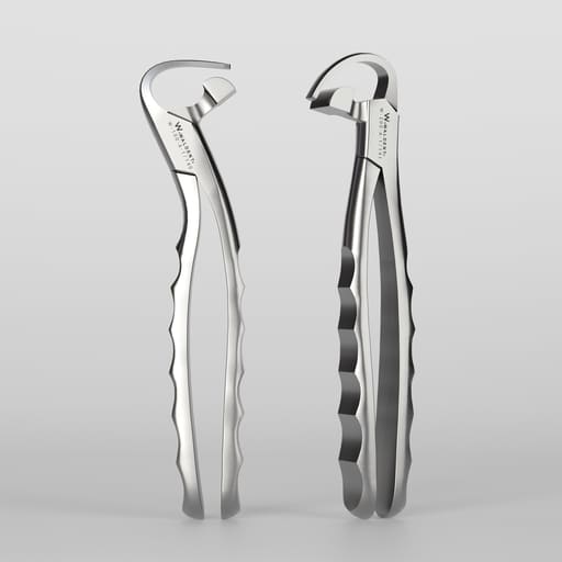 Waldent Physics Forceps Set of 5 (K1/3)
