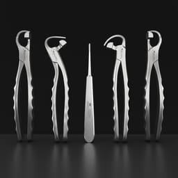 Waldent Physics Forceps Set of 5 (K1/3) - 5
