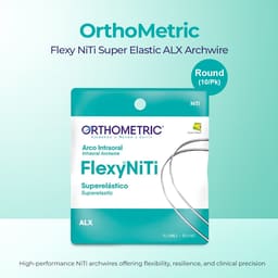 OrthoMetric Flexy NiTi Super Elastic ALX Archwire - Round (10/Pk) - 11