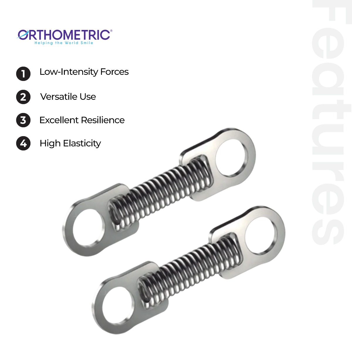 OrthoMetric Flexy NiTi Orthodontic Springs