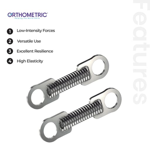 OrthoMetric Flexy NiTi Orthodontic Springs