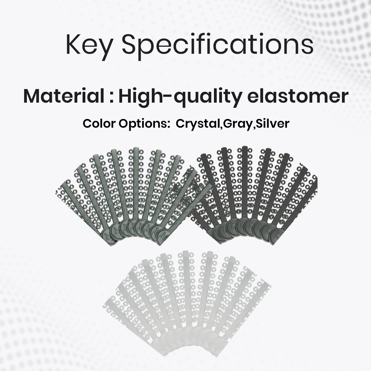 OrthoMetric Elastomerics Modular Ligatures