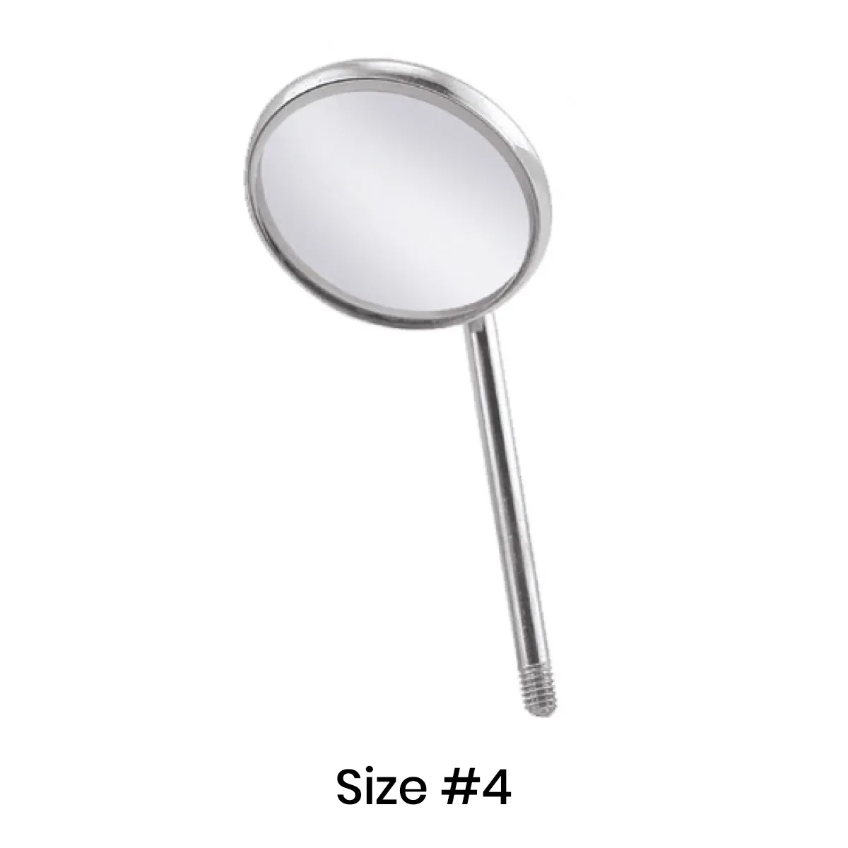 GDC Mouth Mirror Tops Magnified Pack Of 12 - 4 (Mmtm4)