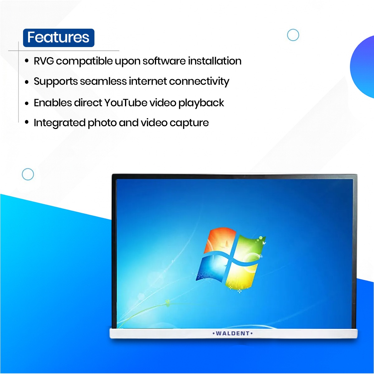 Waldent All-in-One PC Touch Screen Intraoral Camera