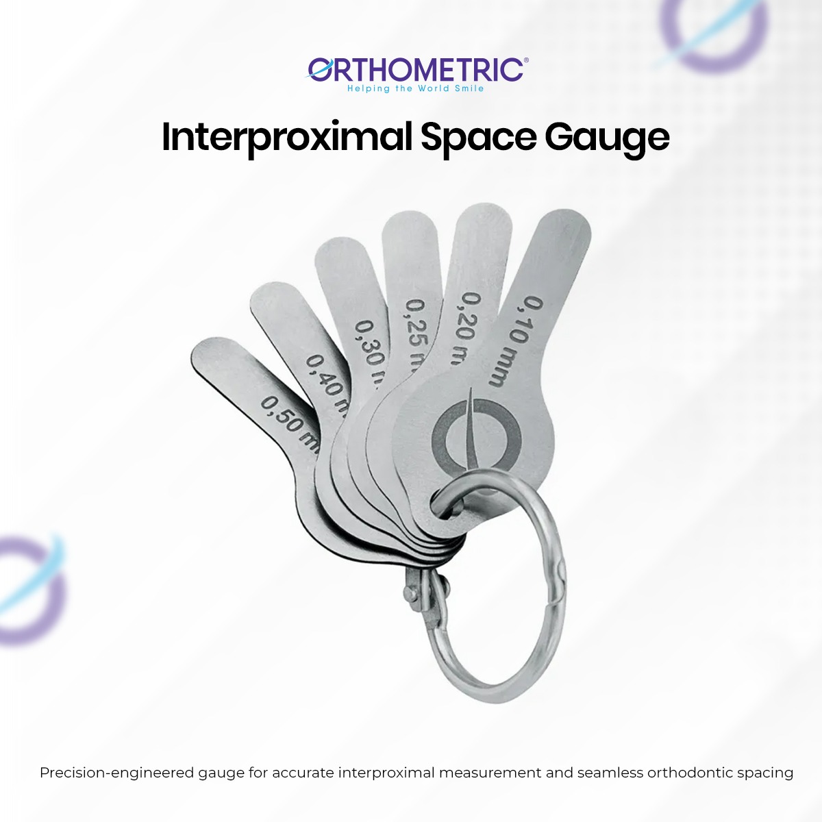 OrthoMetric Interproximal Space Gauge - (75.00.0017)