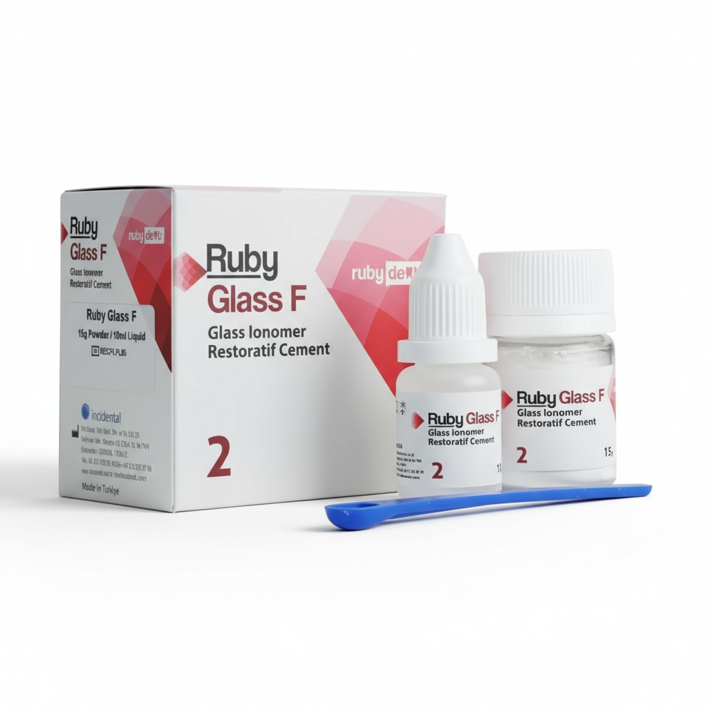 Rubydent RubyGlass F Glass Ionomer Restorative Cement