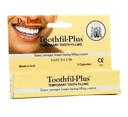 Dr Denti Toothfil-Plus Temporary Filling Material (3 Capsules) - 1