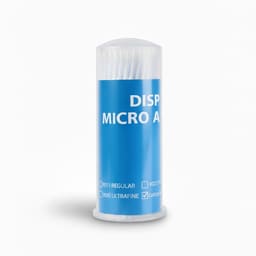 ET Dental Applicator Tips - Cylinder (White)