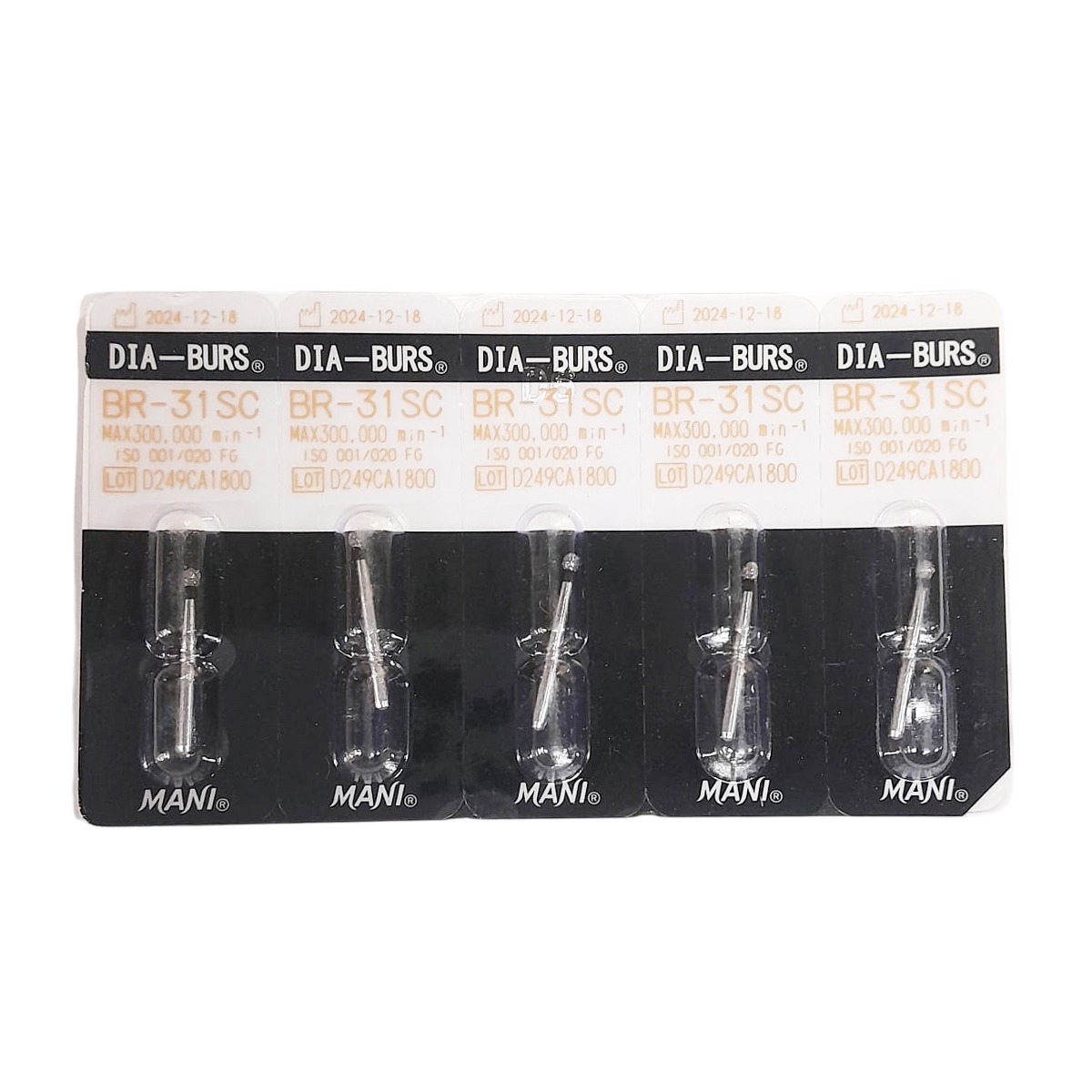 Mani Diamond Airotor Burs - BR - 31SC