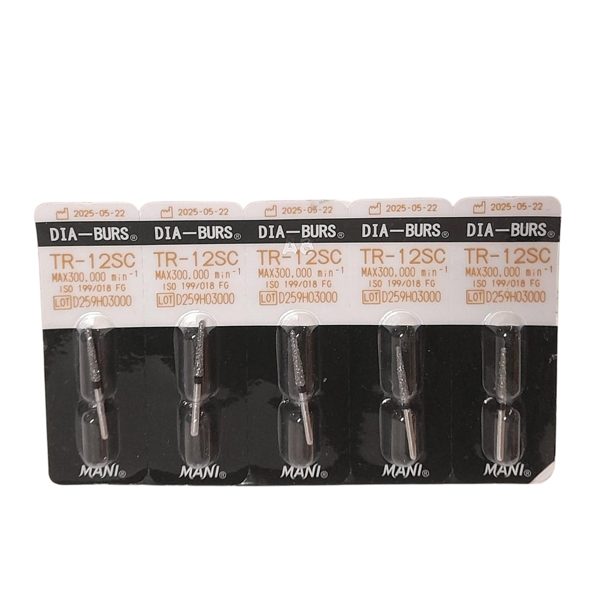 Mani Diamond Airotor Burs - TR - 12SC