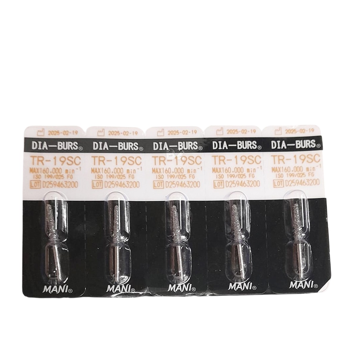 Mani Diamond Airotor Burs - TR - 19SC