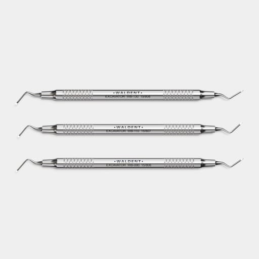 Waldent Spoon Excavators Oval Shape
