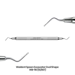 Waldent Spoon Excavators Oval Shape - 7