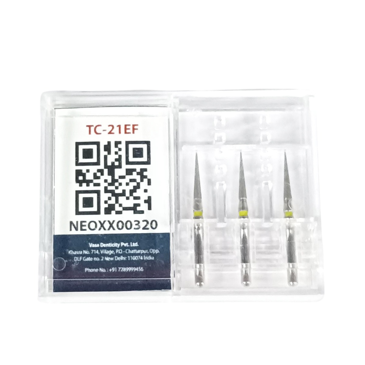 NewDiamond Tapered Cone Diamond Bur -TC (Pack Of 3)