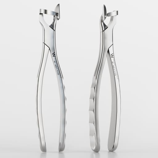 Waldent Physics Forceps Set of 2 K1/4 