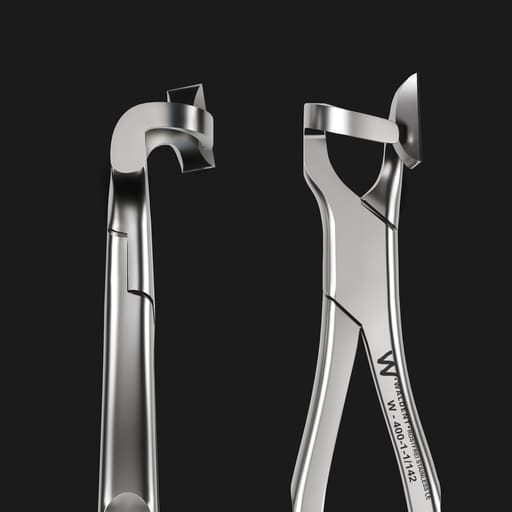 Waldent Physics Forceps Set of 2 K1/4 