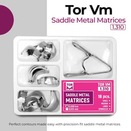 Tor Vm Saddle Metal Matrices(Complete Kit) No 1.310 - 9