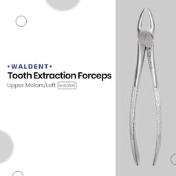 Waldent Tooth Extraction Forceps Upper Molars Left, No.18 (1/105) - 8
