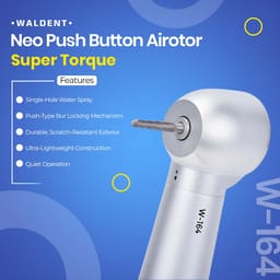 Waldent Neo Push Button Airotor - Super Torque (W-164) - 9