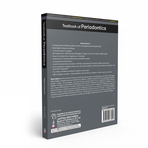 Jaypee Medical Textbook of Periodontics 3rd Edition (ISBN - 166001)