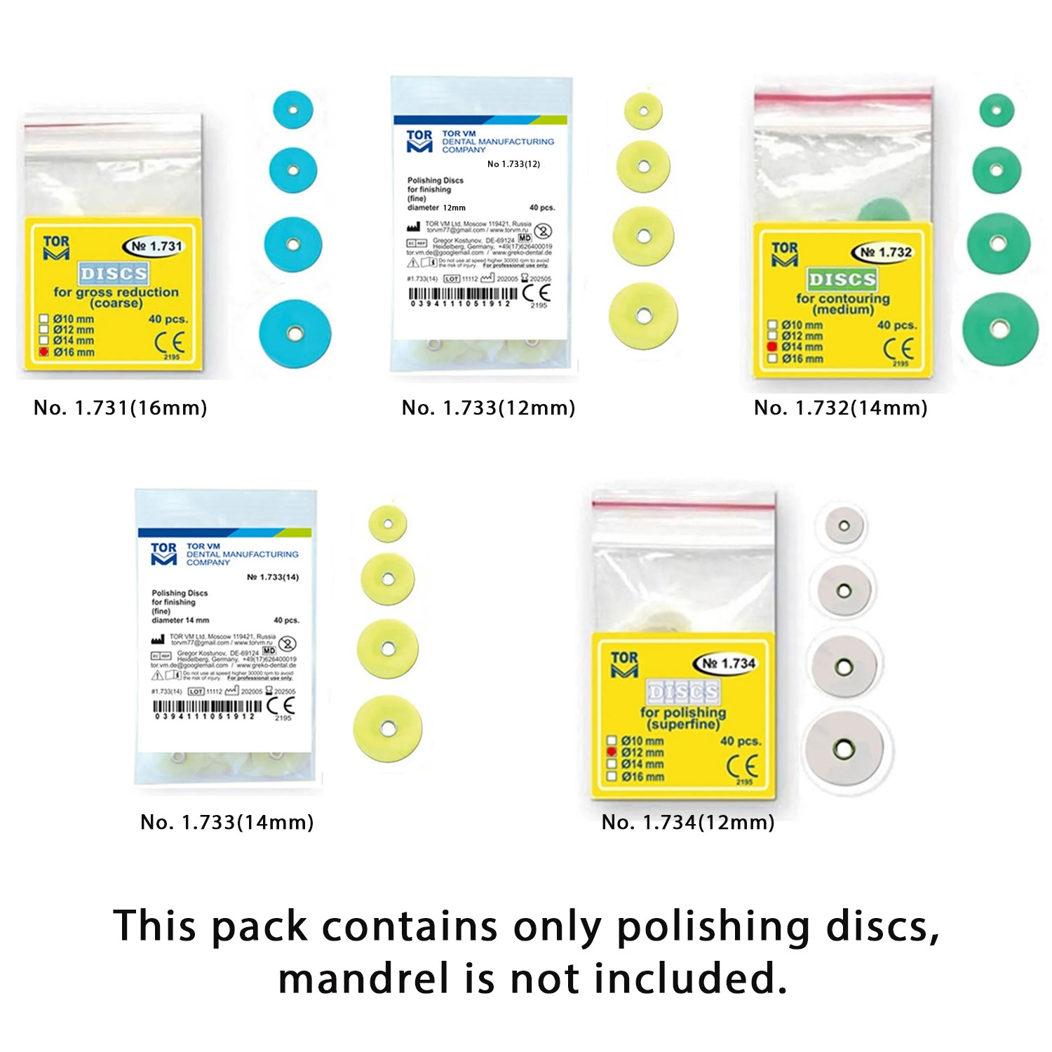 Tor Vm Polishing Discs