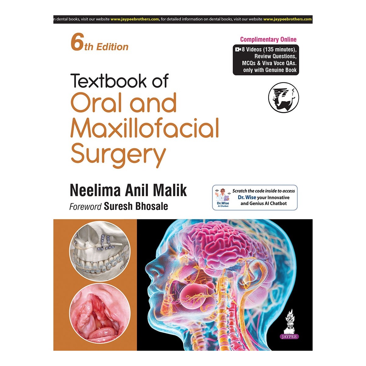 Jaypee Medical Textbook Of Oral And Maxillofacial Surgery 6th Edition (ISBN - 166643)