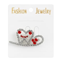 iDENTical Sparkling Tooth & Cloud Brooch With Stones ZYR-4048 - 2