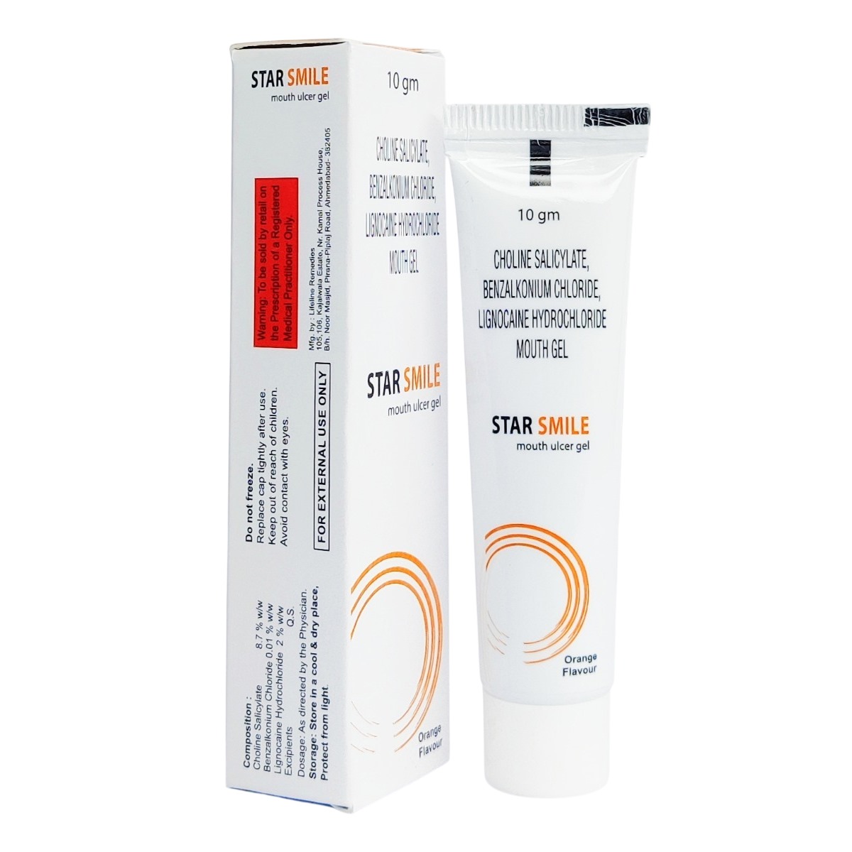 Ortis Star Smile Mouth Ulcer Gel