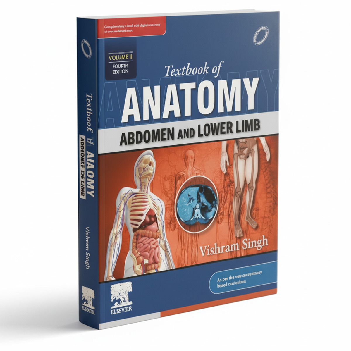 Textbook Of Anatomy: Abdomen And Lower Limb 4th Edition Volume 2 (ISBN - 264836)