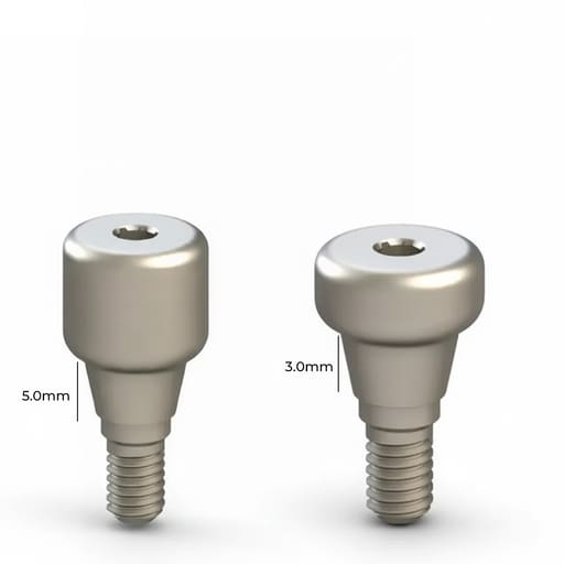 Dentaltech Healing Abutments - Nobel Biocare NP Implant Compatible