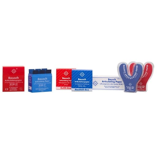 Bausch Dental Articulating Papers with Progressive Colour Transfer - 200µ Microns