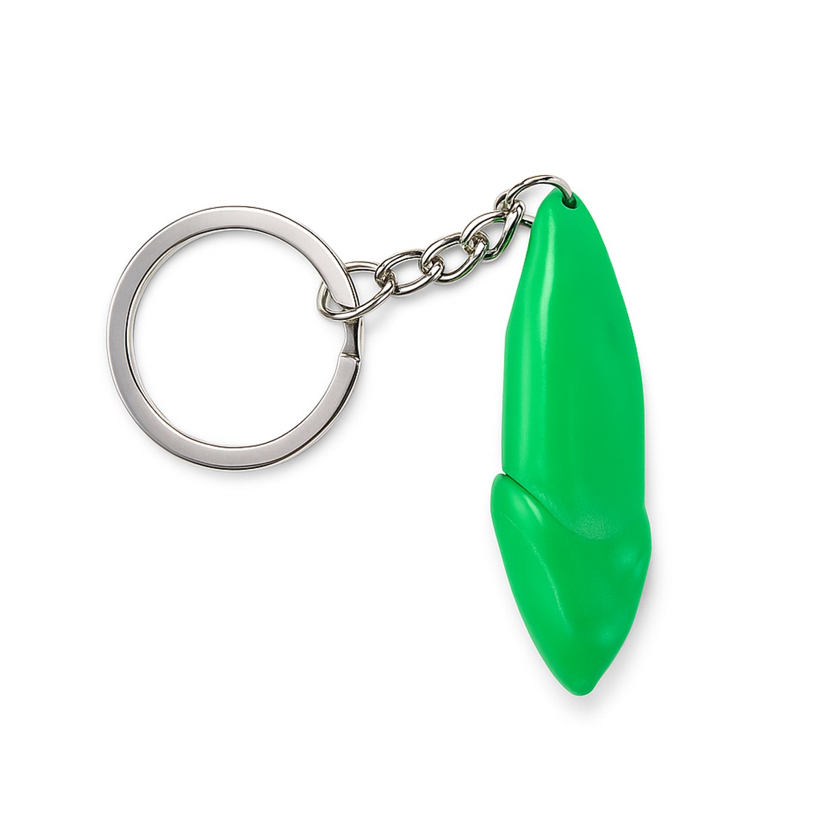 iDENTical Canine Tooth Keychain - Green ZYR-3003