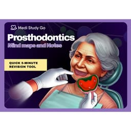 Medi Study Go Prosthodontics Mind Maps And Notes (ISBN: 273243)