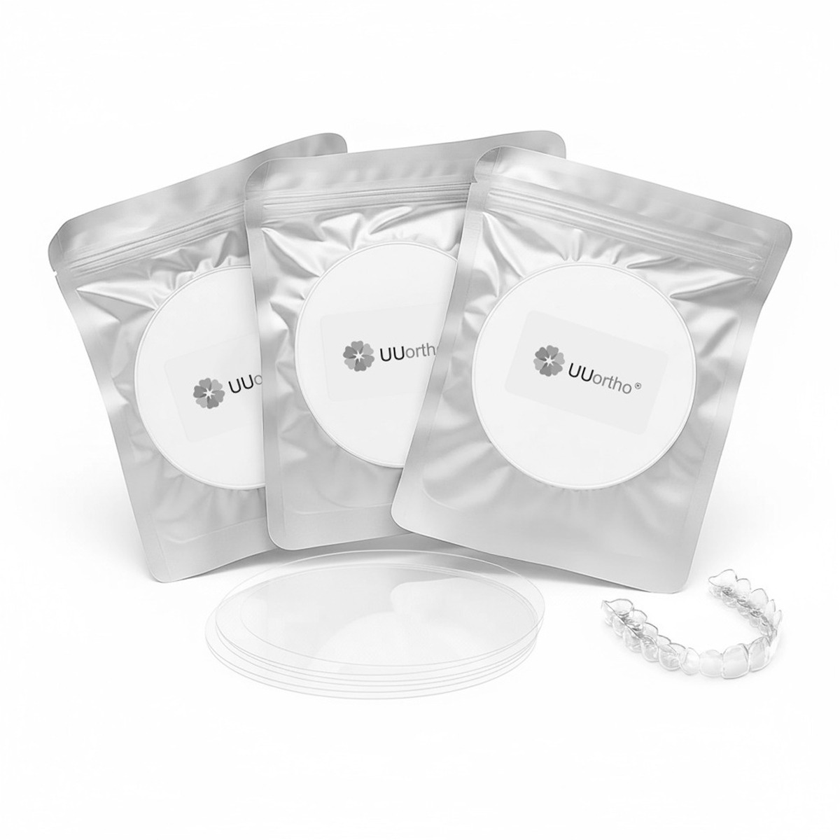 UU Ortho TriAlign Pro Multi-Layer Aligner Sheets - Round 1.0 mm (Pack of 10) (Code no. 161)