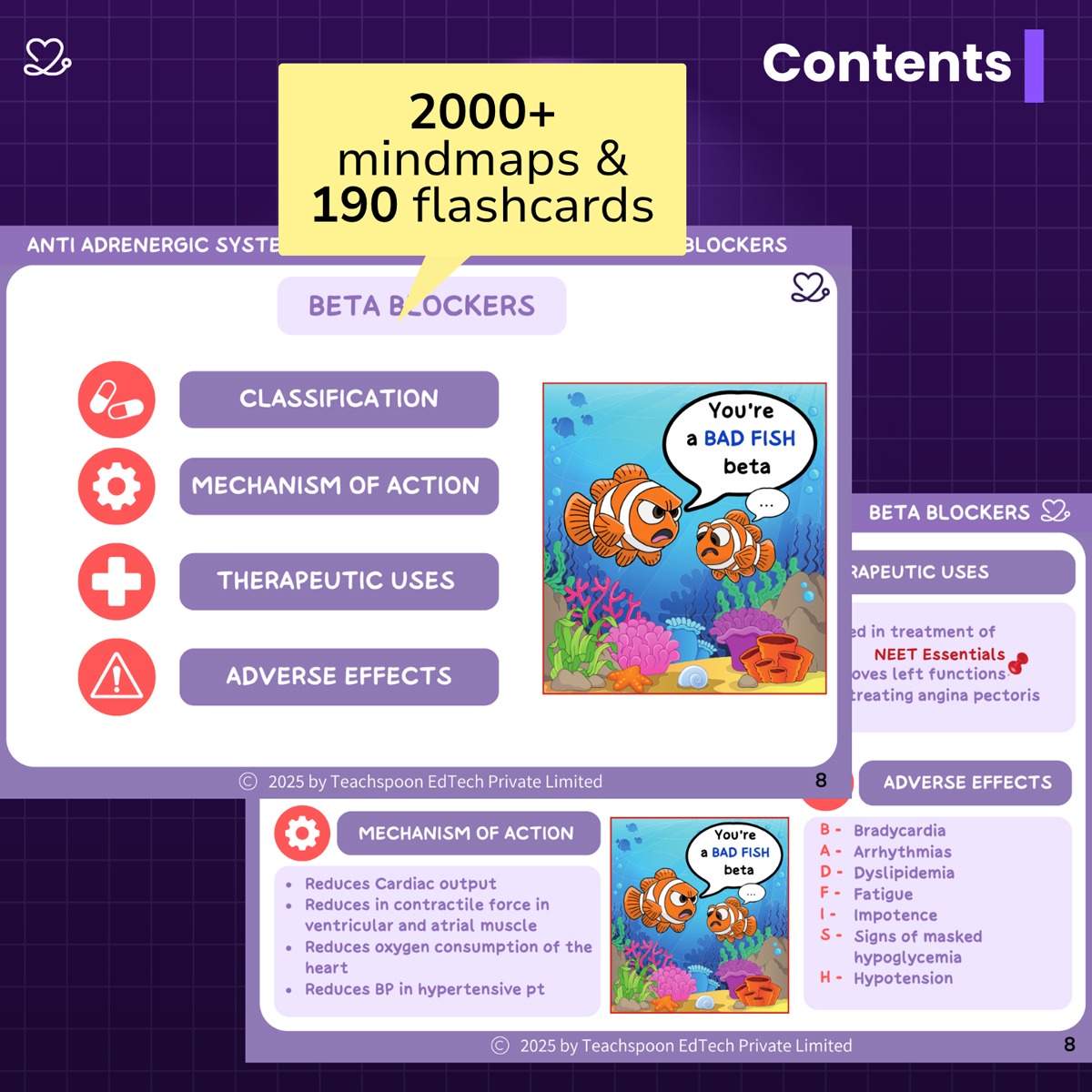 Medi Study Go Complete BDS Mind Maps Bundle (Pack Of 21)