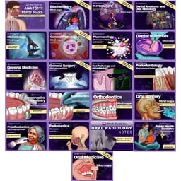 Medi Study Go Complete BDS Mind Maps Bundle (Pack Of 21)