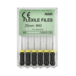 Mani Flexile Files 25mm - #40