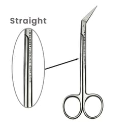 Waldent Locklin Scissor - Straight 160mm (3/148)