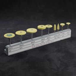Labodent Diamond Stones Kit HP For Zirconia Grinding And Polishing - 12