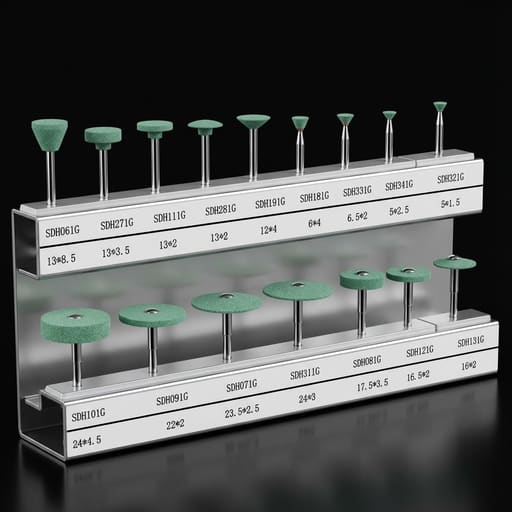 Labodent Diamond Stones Kit HP For Zirconia Grinding And Polishing