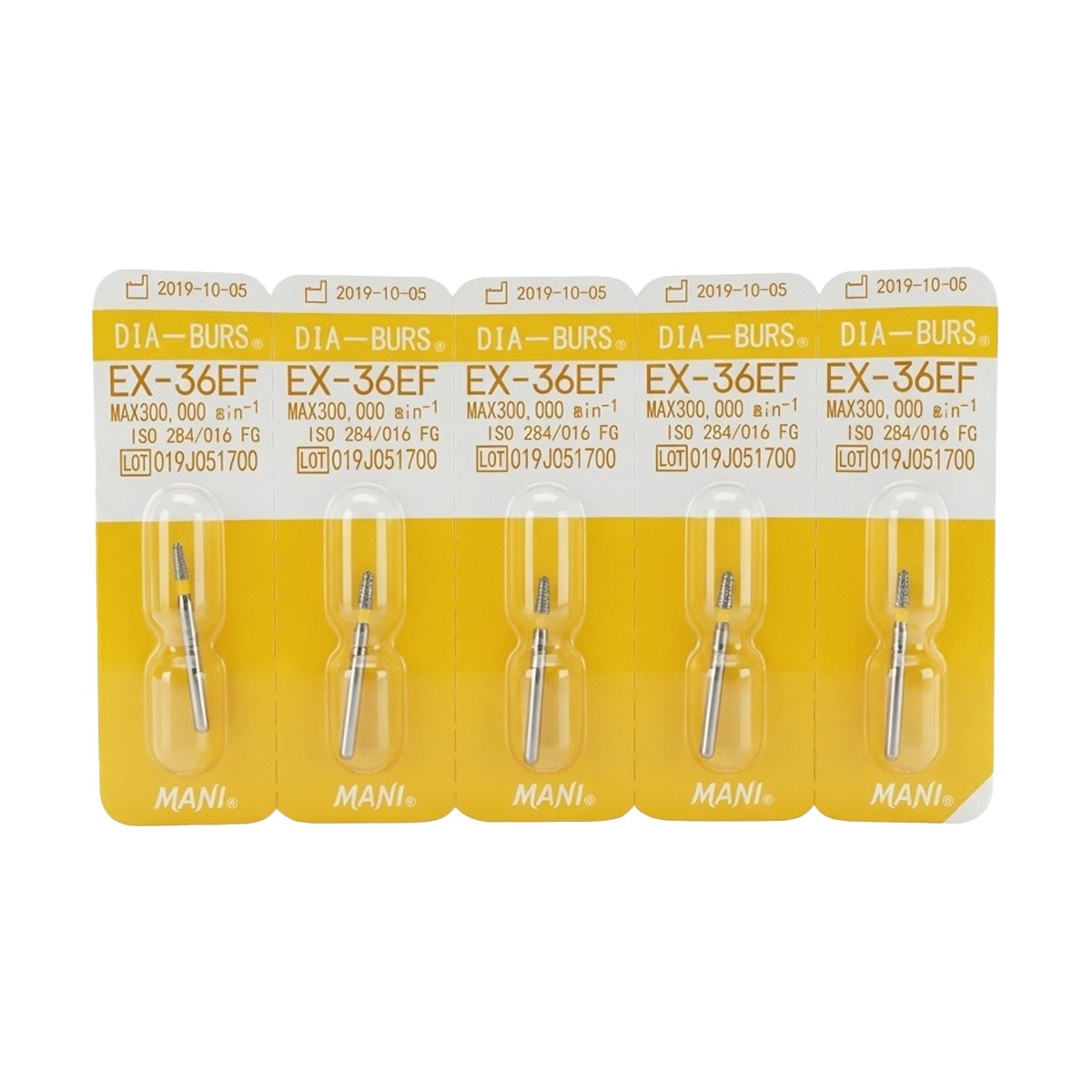 Mani Diamond Airotor Burs - Special (Extra) Shape / Ex Series