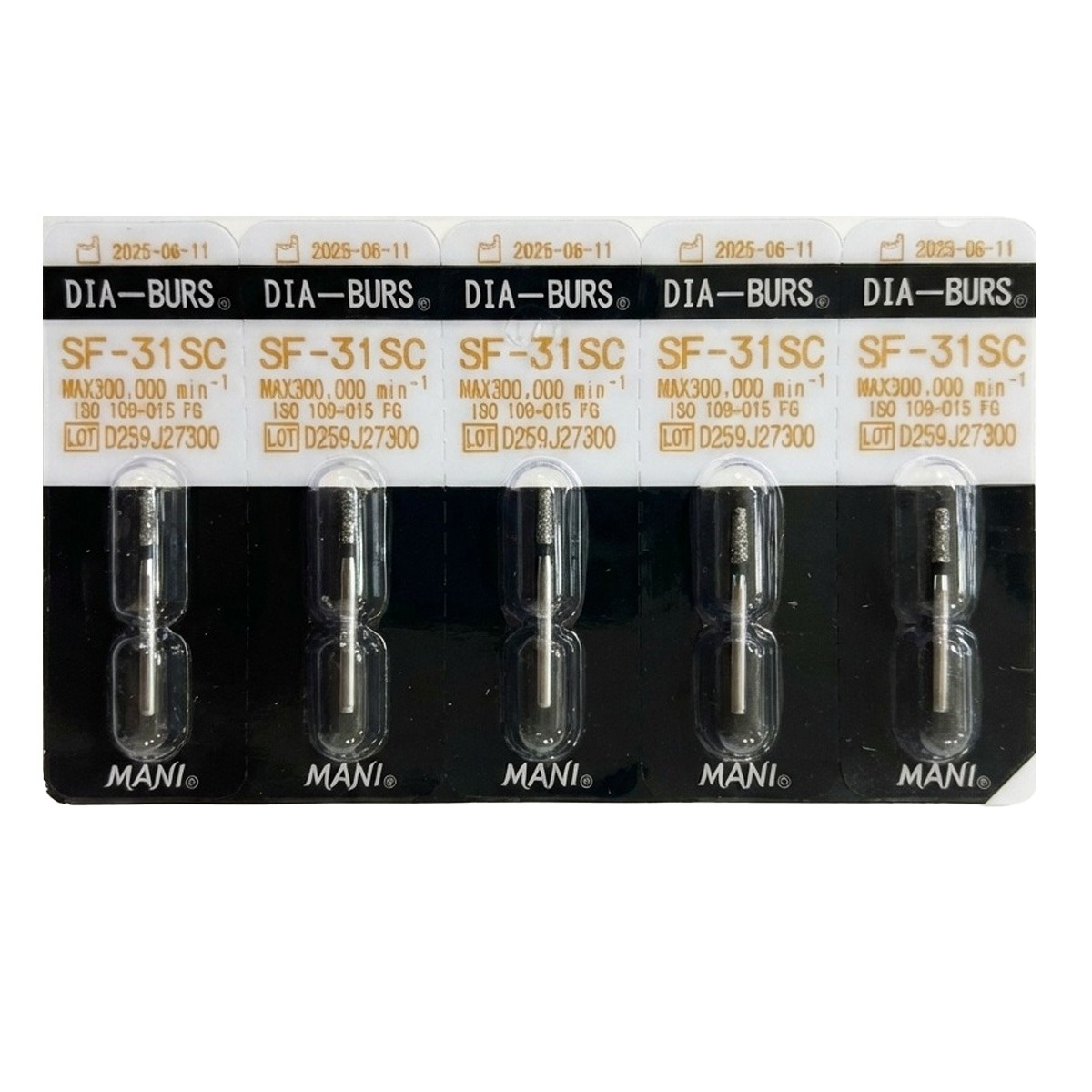 Mani Diamond Airotor Burs - SF - 31SC