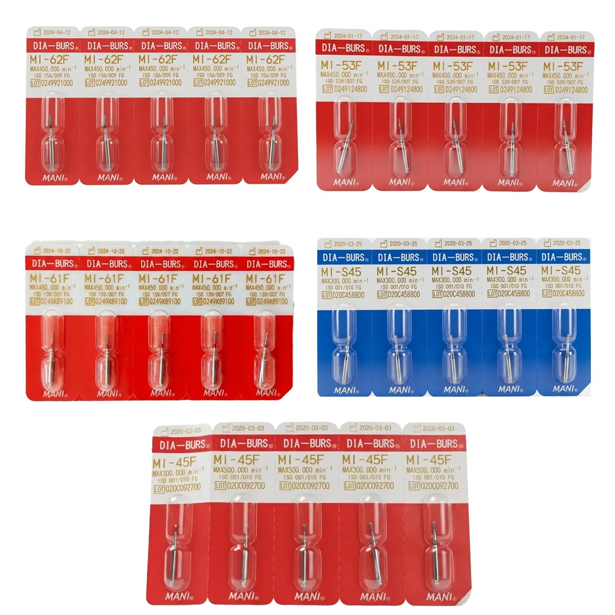 Mani Diamond Bur MI Series