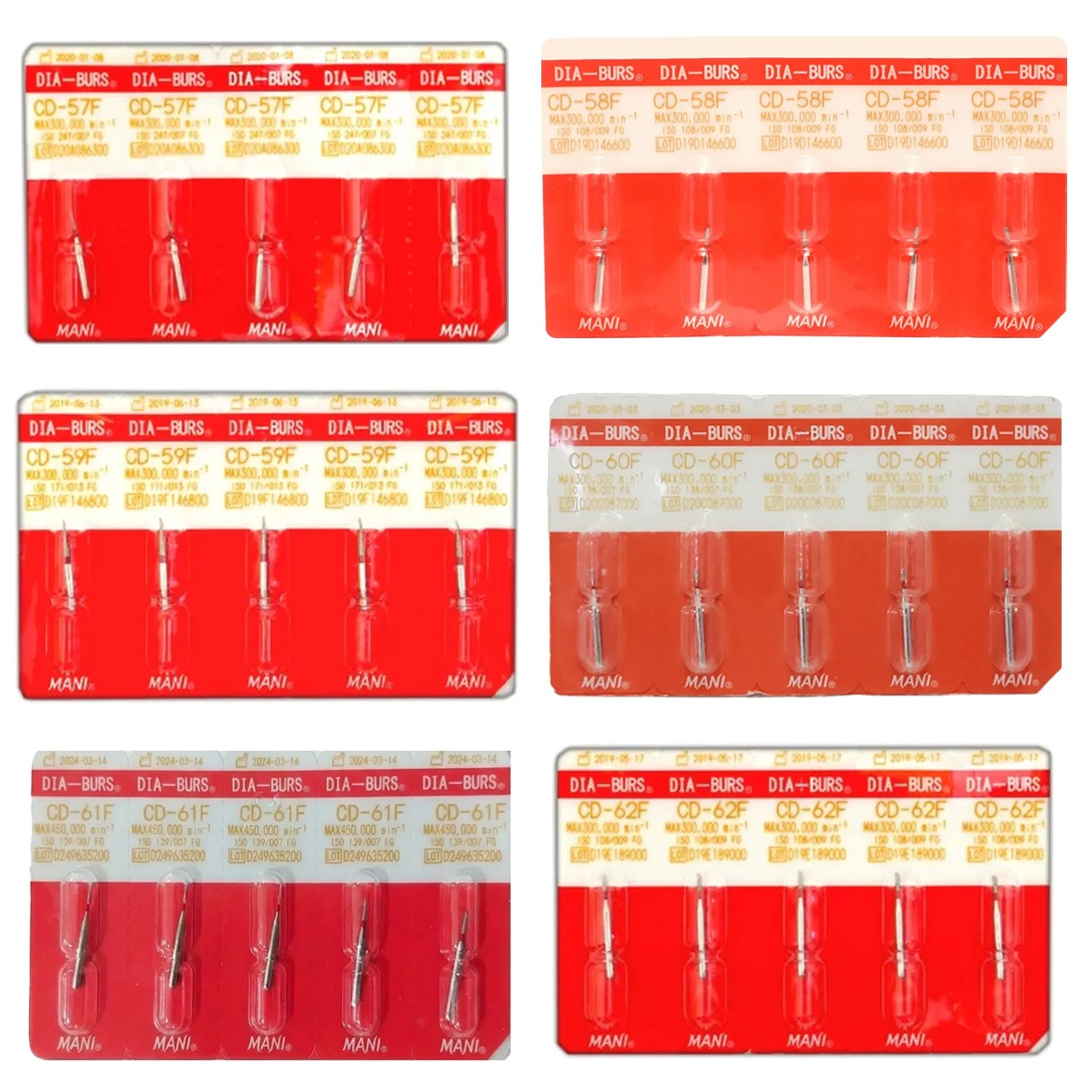 Mani Diamond Burs - Children'S Densitry / Cd Series