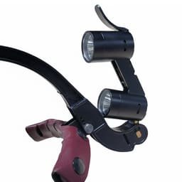 EndoKing Head-Mounted Interchangeable Surgical Loupes (2.5x, 3.5x, 6x) With LED and Magnifying Glasses (1.5x, 2x, 2.5x, 3x) - 9
