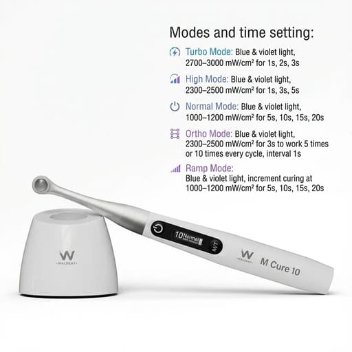 Waldent M Cure 10 Light Cure Unit 